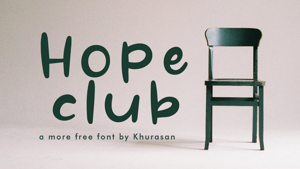  Hope Club: A Genuine Handwritten Font for Authentic Designs