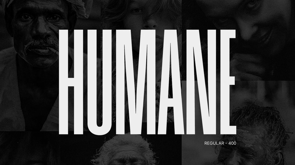 

Humane: A Typeface Designed to Convey a Sense of Warmth and Empathy