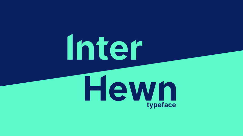 

Inter Hewn: A Stylish and Modern Sans Serif Font