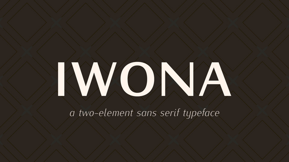 

Iwona: An Iconic Typeface Representing Creativity and Innovation