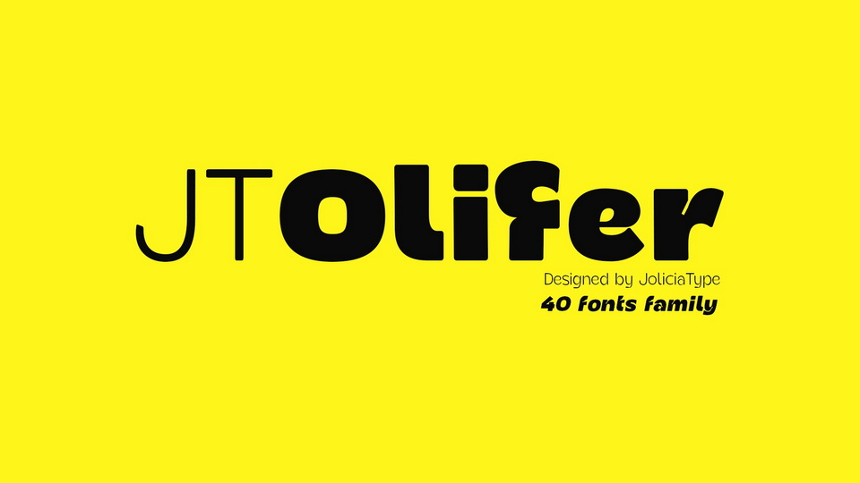  JT Olifer: A Contemporary Sans Serif Font with Modern Typography Inspiration