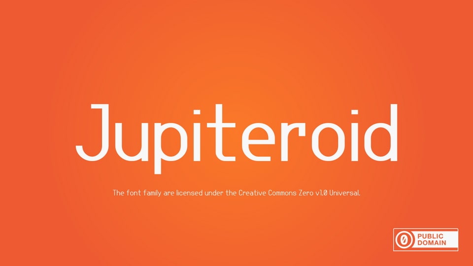 

Jupiteroid: A Sleek and Modern Sans Serif Typeface