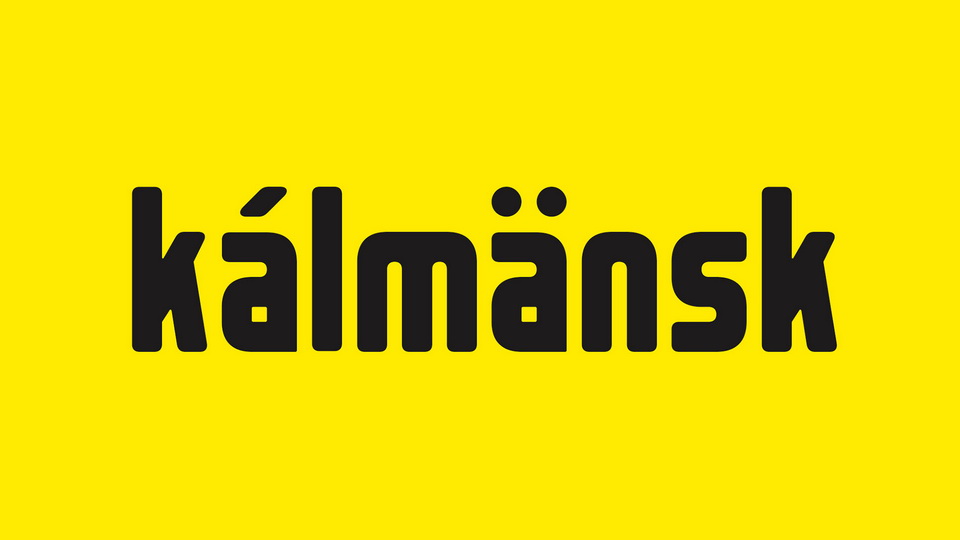 

Kalmansk: A Bold Yet Playful Font Taking Inspiration from Industrialism