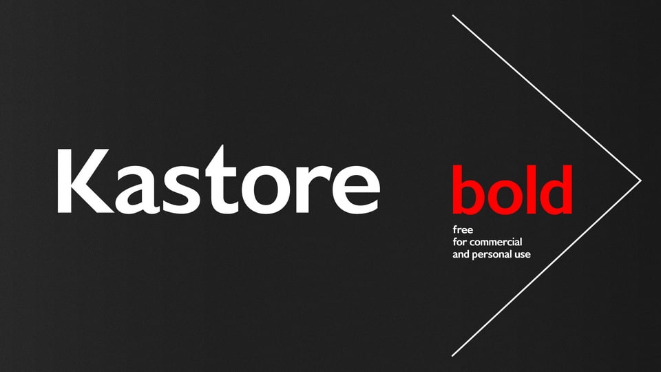 

 Kastore: An Elegant and Modern Sans Serif Font