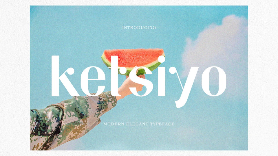 

Ketsiyo: A Stylish and Modern Font