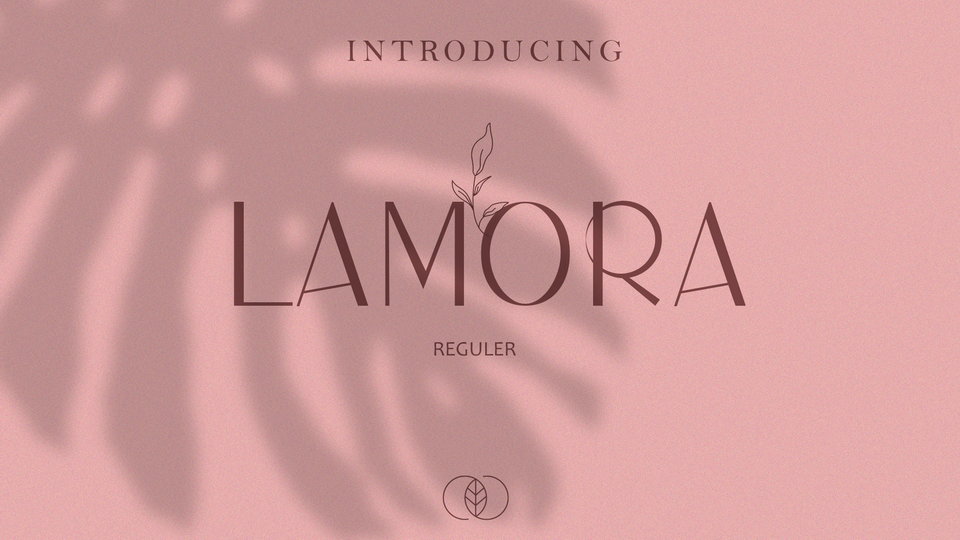Lamora: A Sophisticated Sans Serif Typeface for Elegant Design Projects