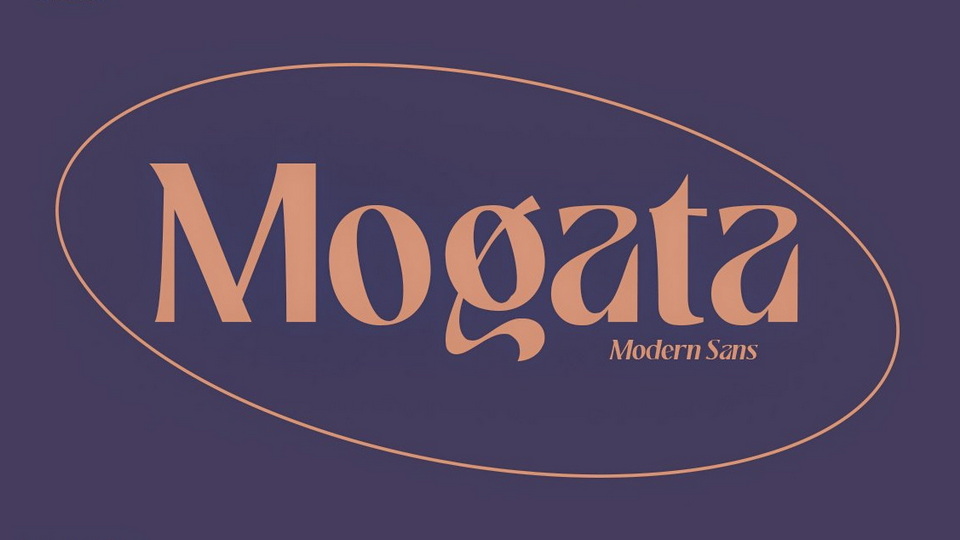Mogata: A Contemporary Sans Serif Typeface with Stunning Alternates and Ornaments