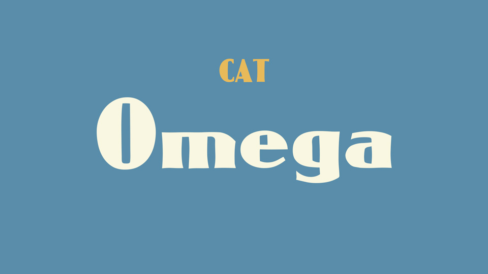 

Omega CAT Font: A Timeless Art Deco Style for Any Project