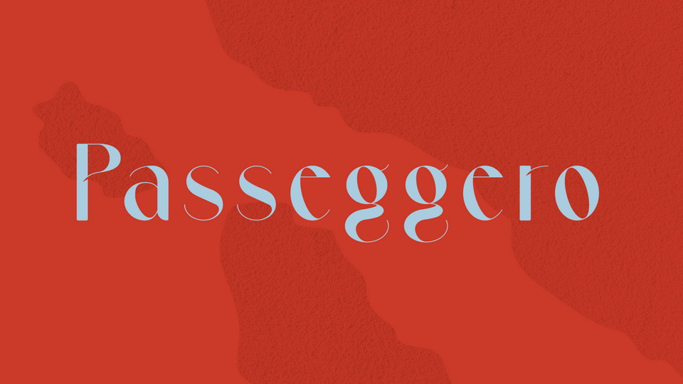 

Passeggero: A Typeface of Remarkable Elegance Inspired by Professione Reporter