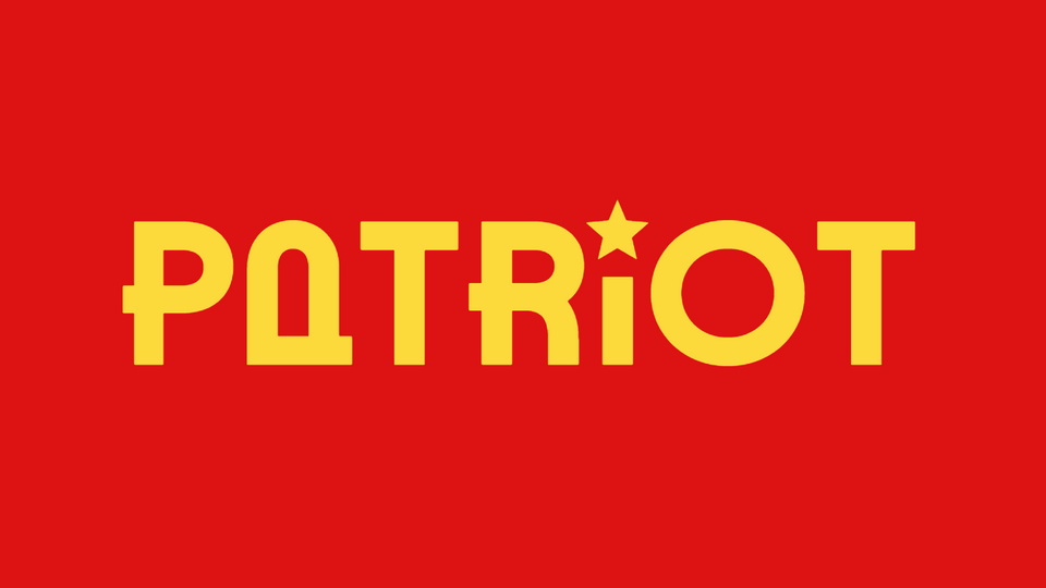 Inspiration Behind Patriot: A Sans Serif Typeface with Art Deco, Bauhaus, and Constructivism Influences