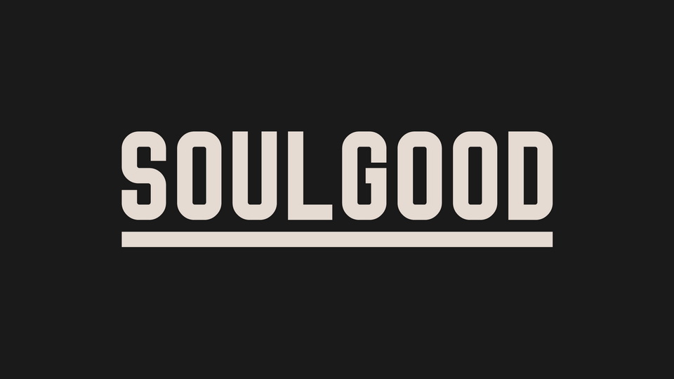 Soulgood: A Contemporary and Elegant Sans Serif Font for Versatile Design Applications