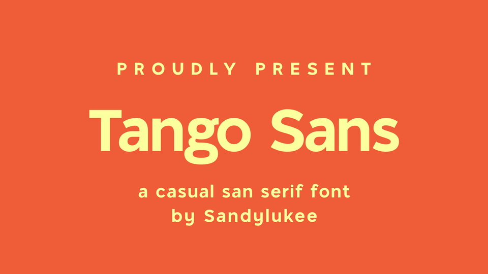 

Tango Sans: An Incredibly Versatile Typeface for Any Project