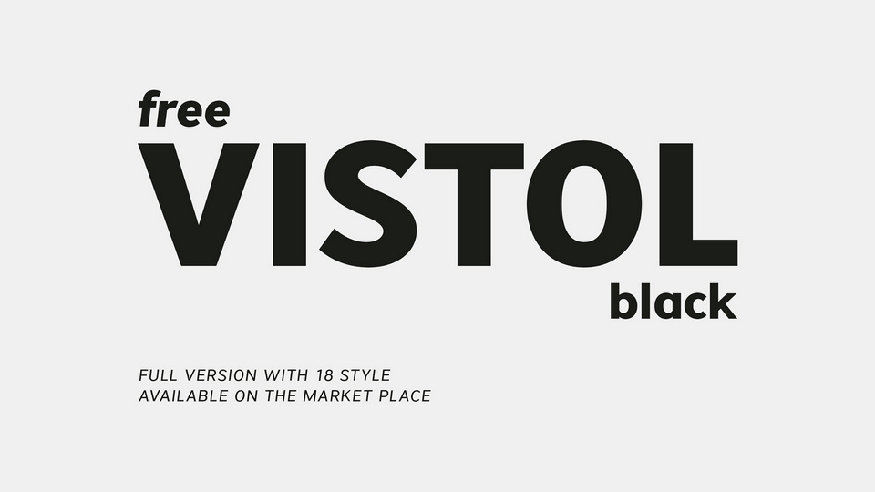  Vistol Sans: A Versatile Neo-Grotesque Typeface