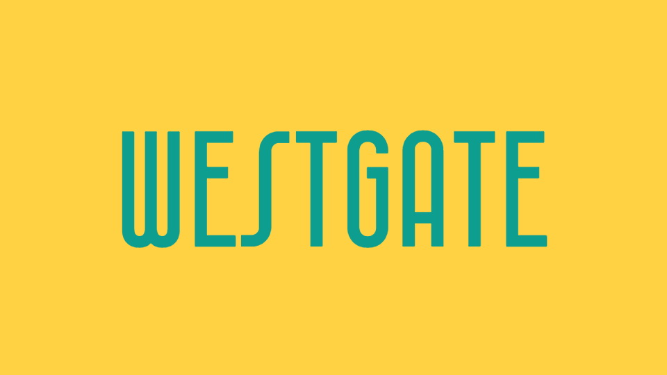 

Westgate: A Typeface Paying Homage to the Rich History of Saigon