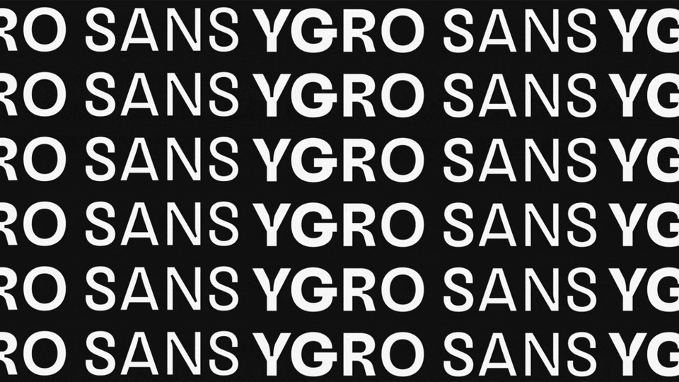 

Ygro Sans: A Typeface That Brings a Touch of Personality to Your Design Projects