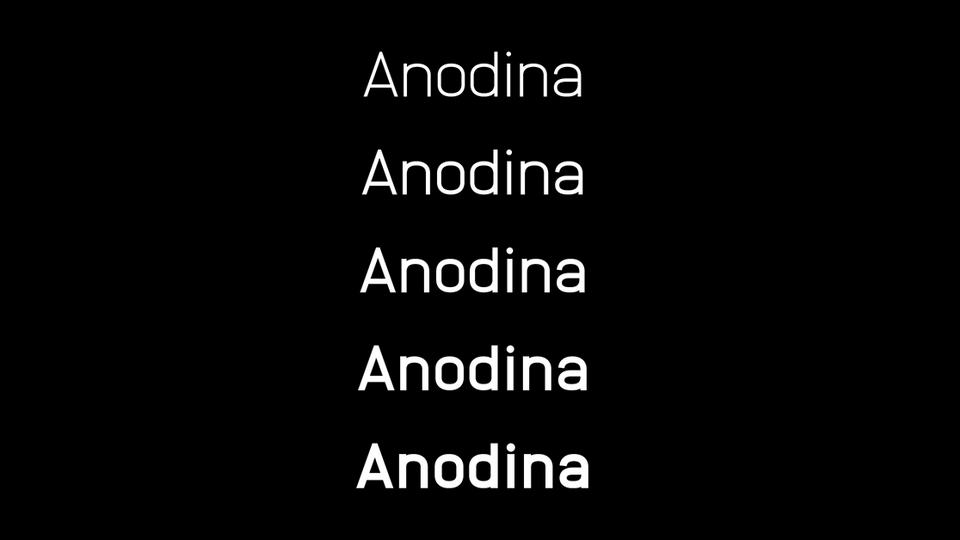 
Anodina - Free Sans Serif Font Family With Human Features