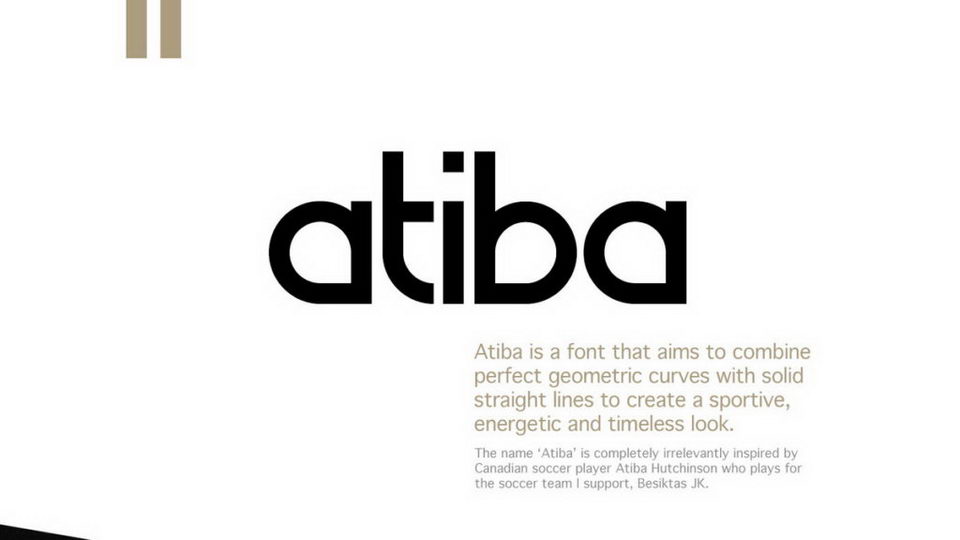 
Atiba: A Free Sans Serif Font