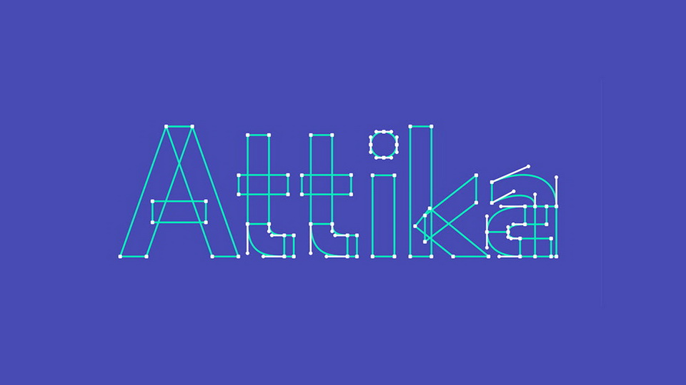 

Attika: A Versatile, Aesthetically Pleasing Font Paying Homage to the Birthplace of Democracy and Philosophy