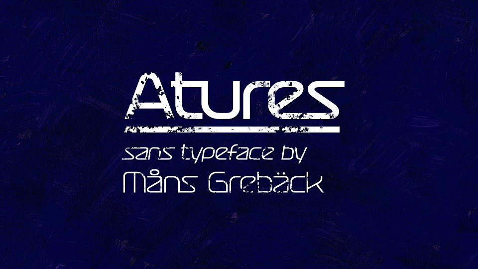 
Atures: A Professional Font Family with Futuristic, Space-Inspired Design
