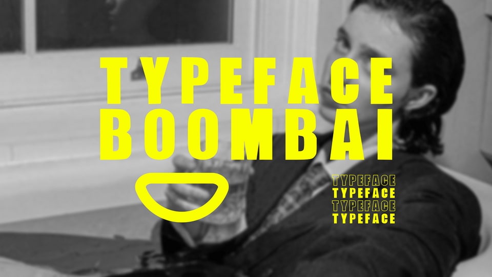 
Boombai: A Bold and Condensed Sans Serif Typeface