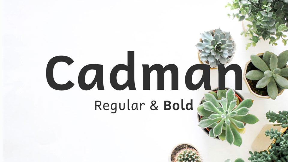 

Cadman: An Ideal Font for Those with Dyslexia