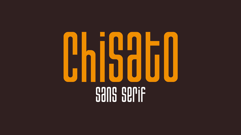 

Chisato: A Narrow Sans Serif Font Perfect for Any Design Project