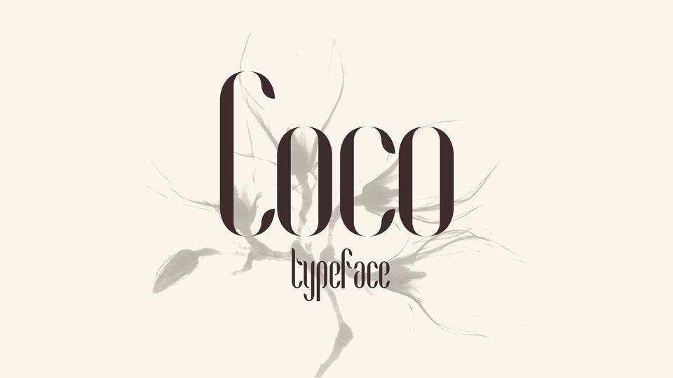 

Coco: A Versatile and Stylish Typeface Family Perfect for Fashion Projects