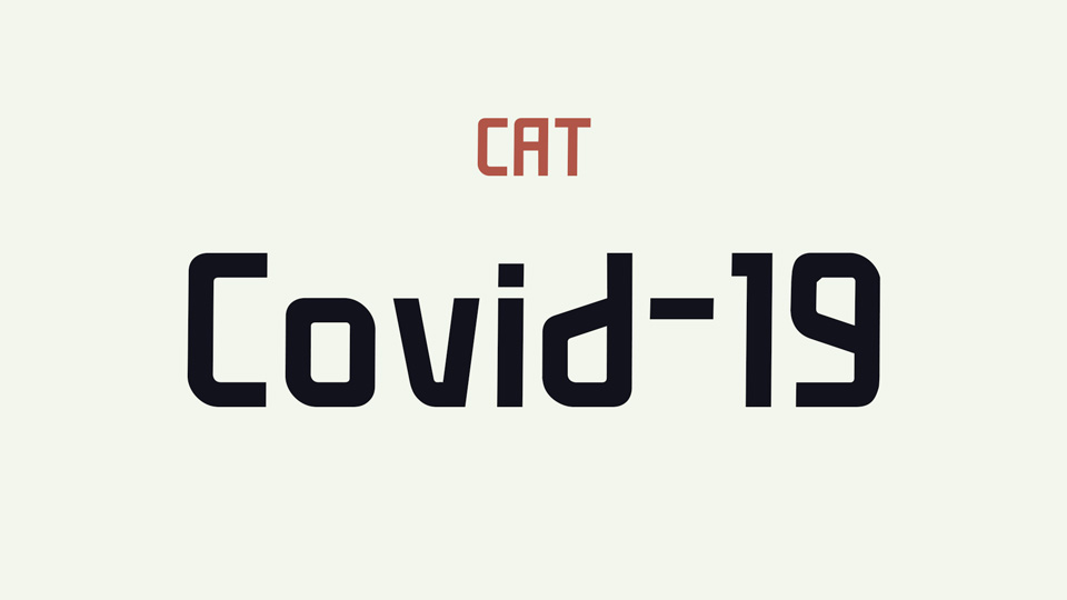 

The Covid-19 Font: A Powerful Statement of the Current Situation