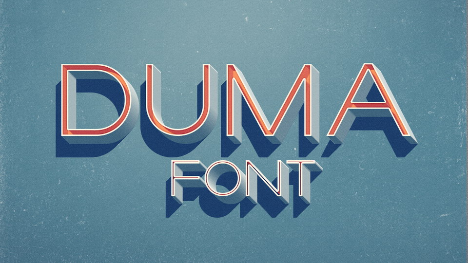 

Duma Font: A Modern and Sophisticated Sans Serif Typeface