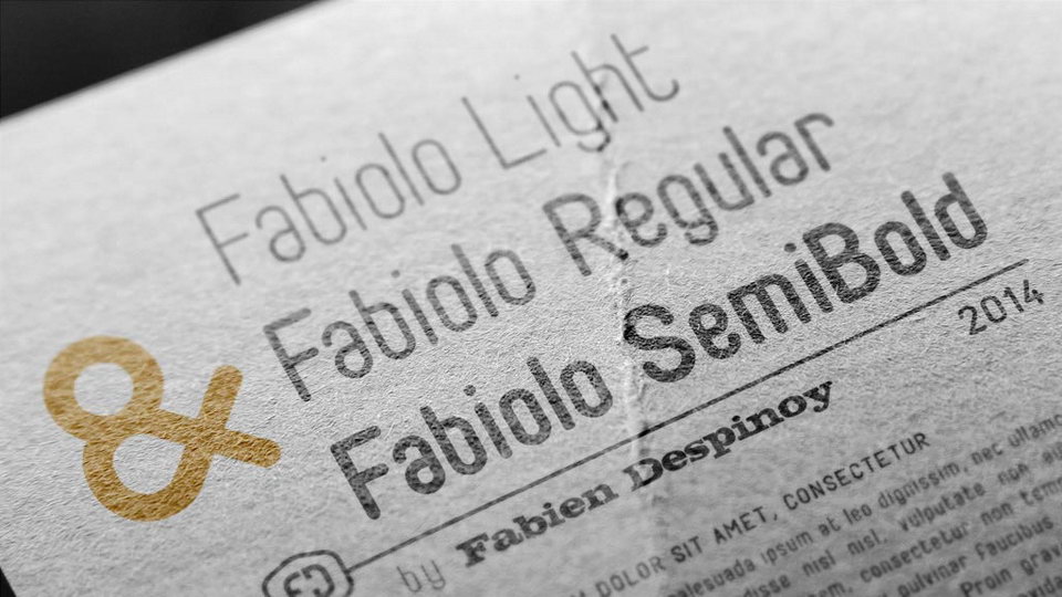 

The Versatility of Fabiolo: A Font Family Perfect for Any Project