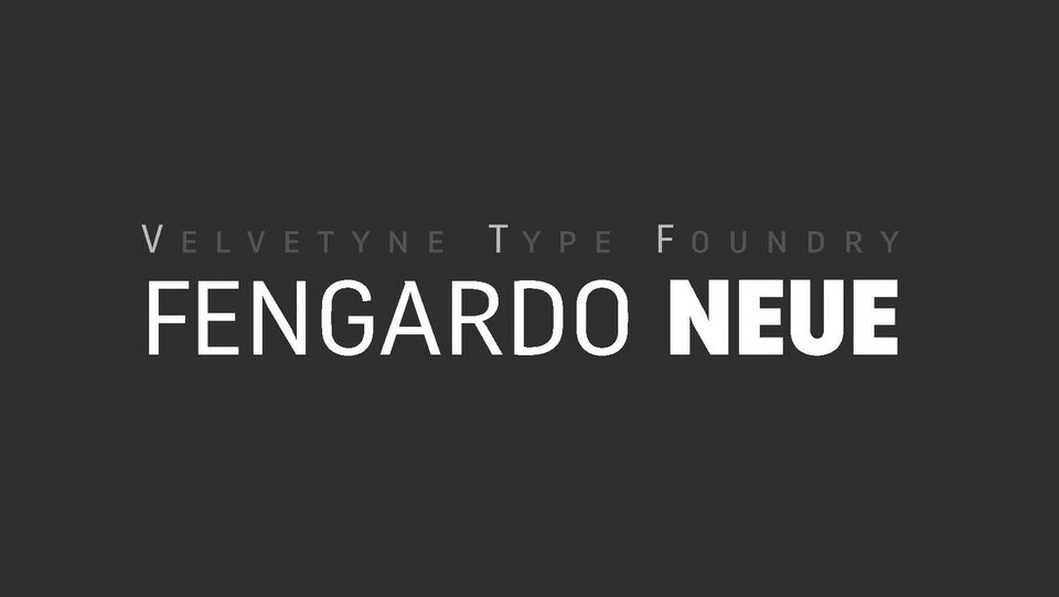 

Fengardo Neue: A Font of Imperfection and Charm