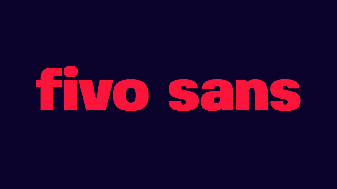 
Fivo Sans - A Neo-Grotesque Typeface