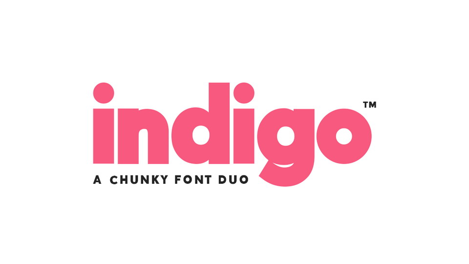 

Indigo: A Sophisticated and Edgy Font Combination