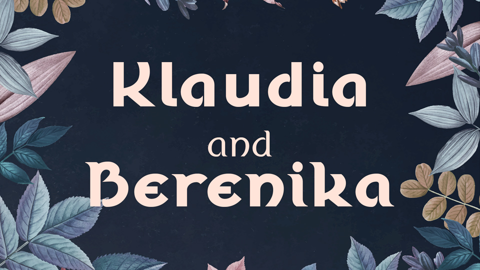 

Klaudia and Berenika: A Sans Serif Font Family Inspired by Celtic Designs