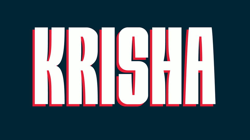 

Krisha: A Striking, Unique Typeface That Stands Out From the Rest