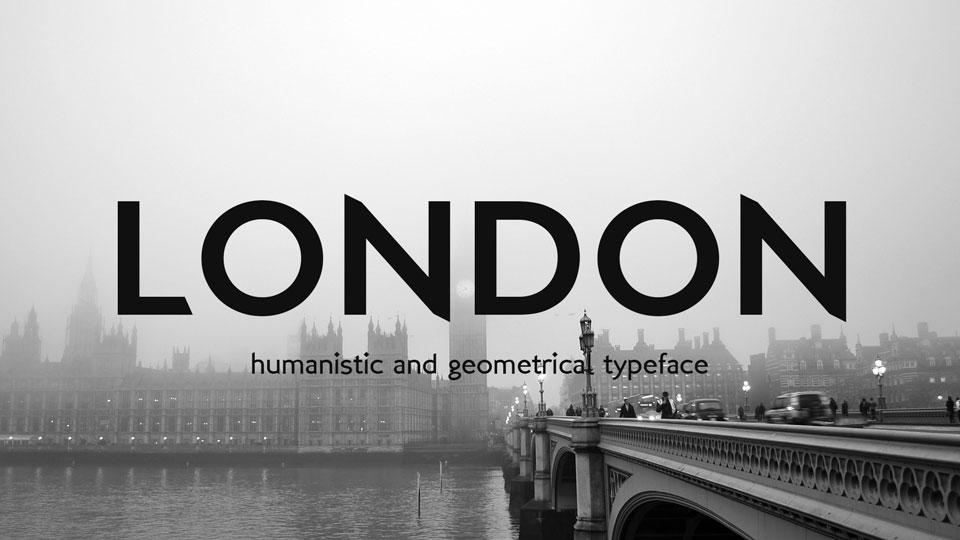 

London Font: A Versatile Typeface with Humanistic and Geometrical Qualities