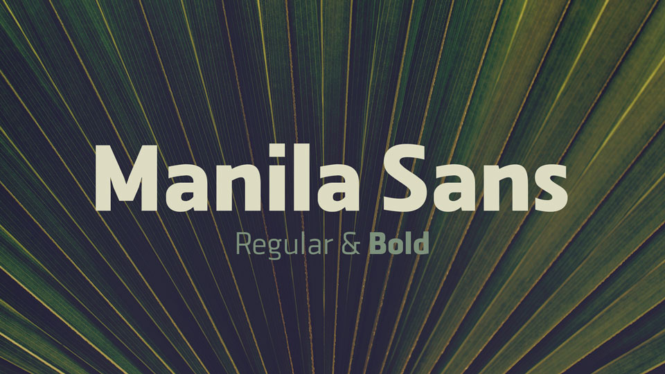  

Manila Sans: A Unique Font Family With A Classic-Yet-Contemporary Geometric Style