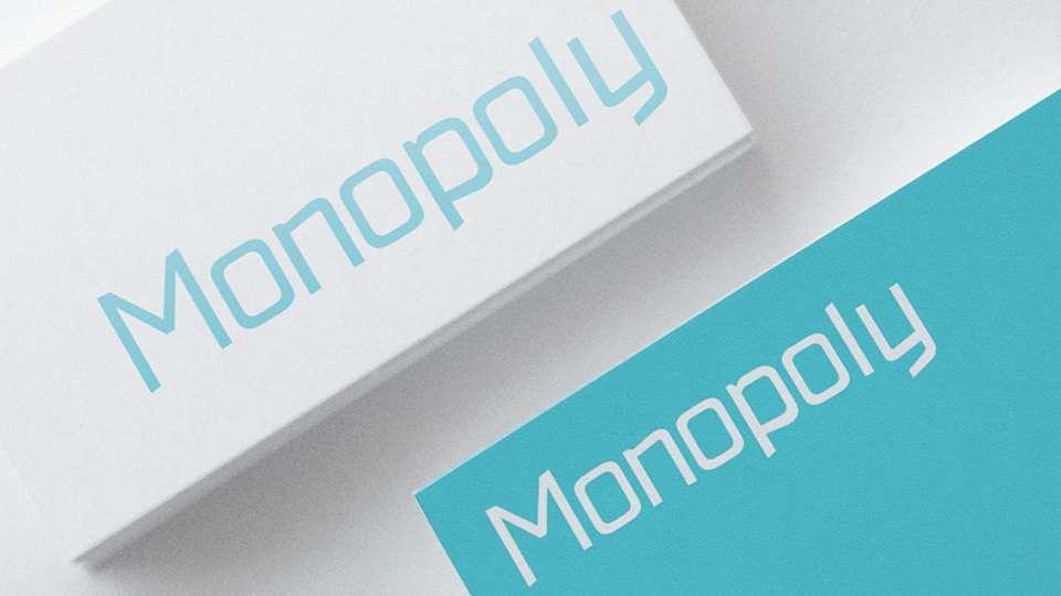  

Monopoly: A Bold and Distinct Font Family with Two Font Weights