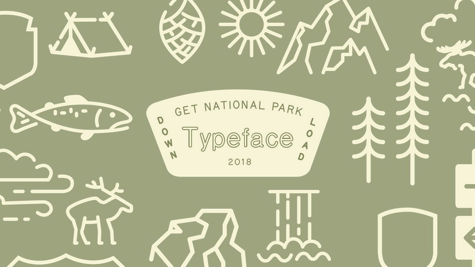 

The National Park Font Family: A Unique Look for Any Outdoor-Inspired Design Project