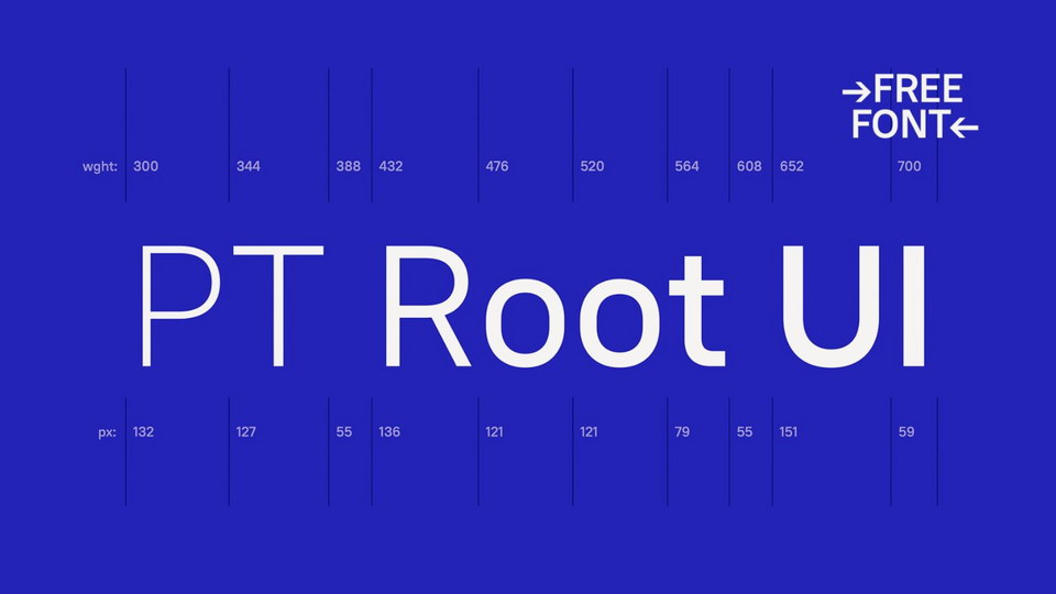 

PT Root UI: The Ideal Font for Modern Interfaces and Websites