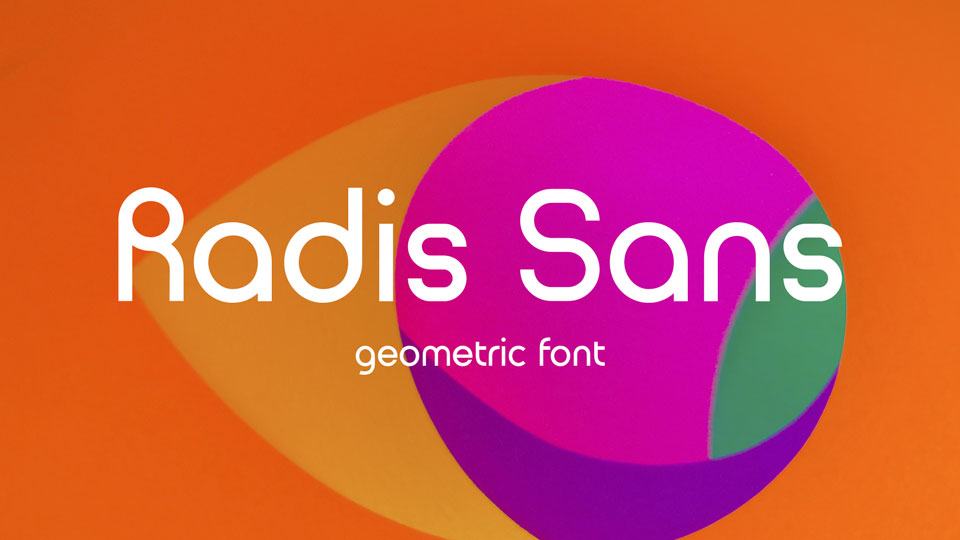 

Radis Sans: A Contemporary Font that Embodies the Spirit of the Bauhaus Movement