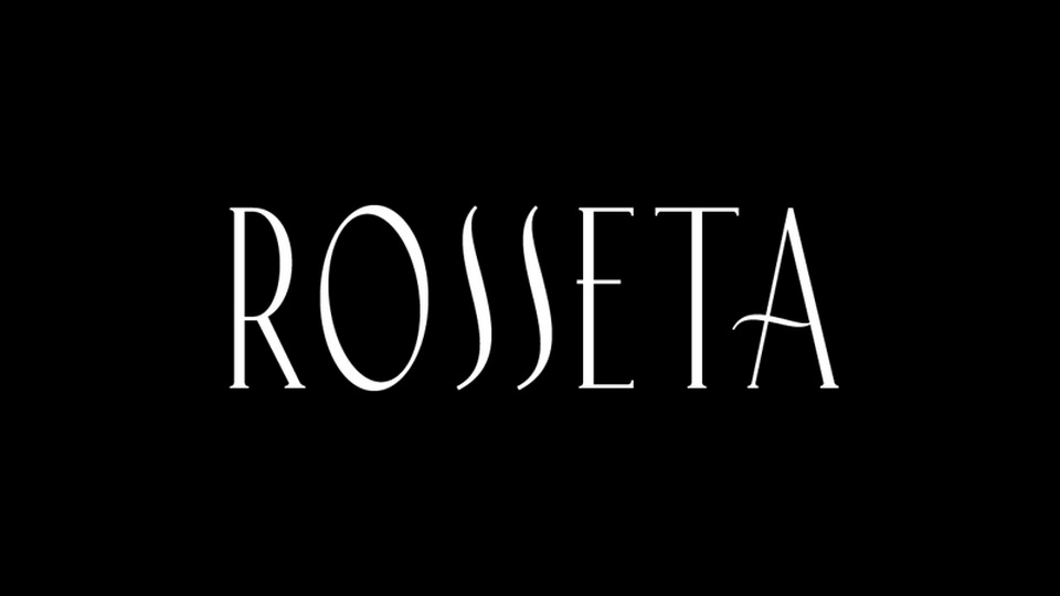 

Rosetta: An Exquisite and Timeless Vintage Font