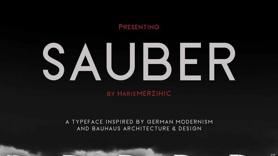 

Sauber: An Amazing Font Family to Transform Modern Designs and Creative Projects
