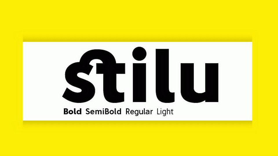 

Stilu: A Versatile Sans Serif Font Family for Headlines and Longer Texts
