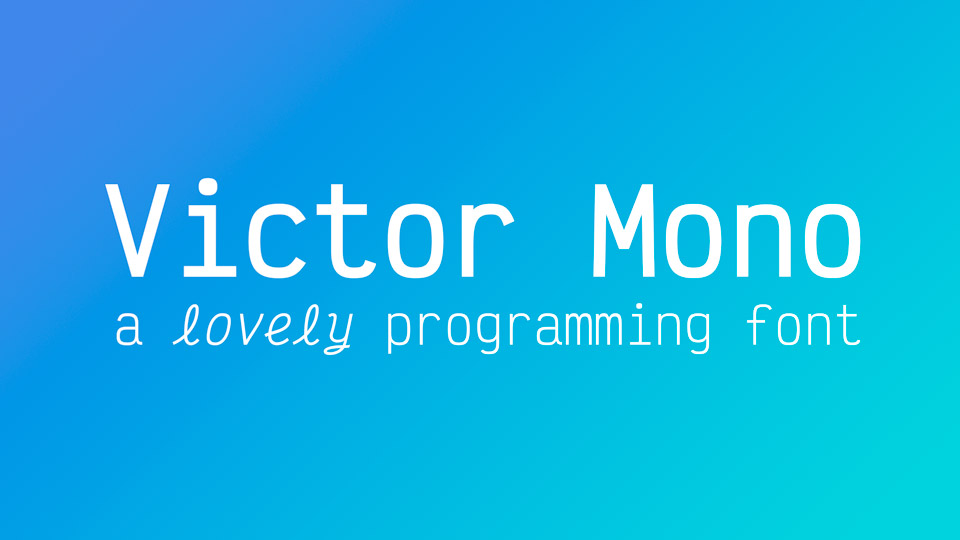 

Victor Mono: A Superior Programming Font Family for Clarity and Style
