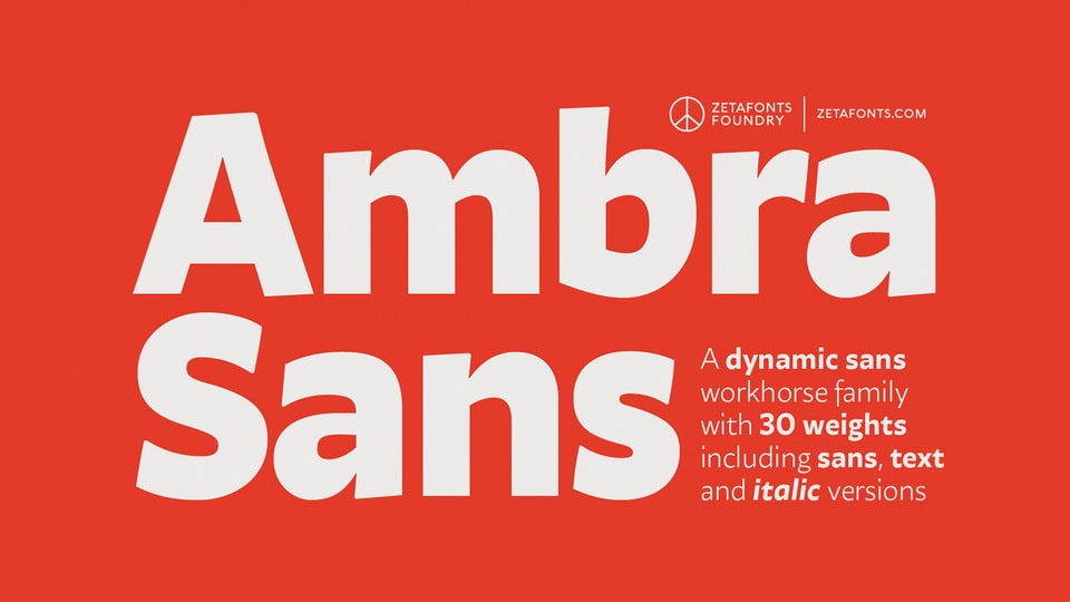 

Ambra Sans: A Modern Reinvention of the Classic Humanist Sans Typeface Tarif