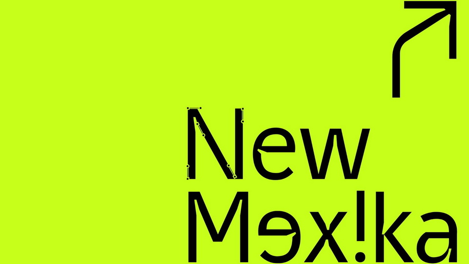  New Mexika: A Modern Sans Serif Font with Prominent Ink Traps
