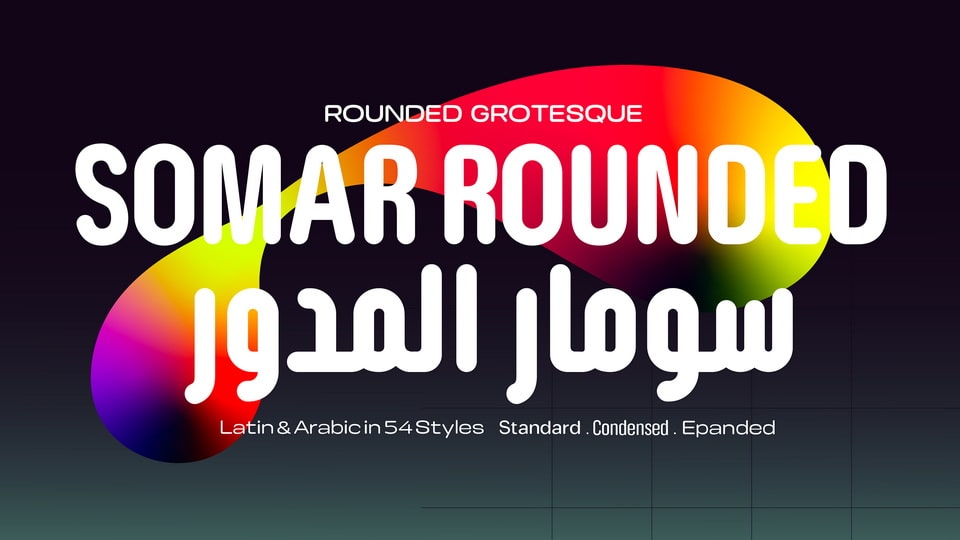 Somar Rounded: A Playful Extension of the Popular Font Family