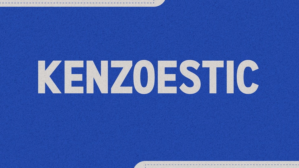 Kenzoestic Font