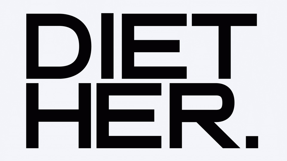 Diether: A Typeface Inspired by Mountaineering and Functionalism